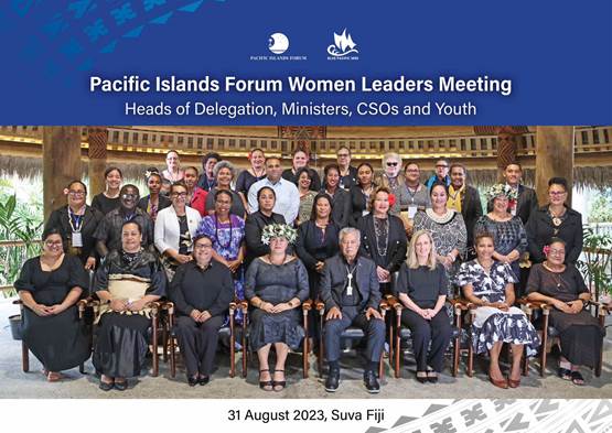 Congresswomen Konman and Abello-Alfonso join Women Leaders Meeting in Fiji