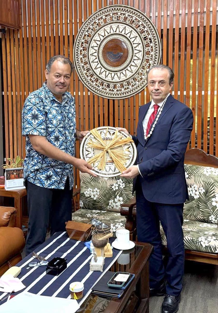 Speaker Moses meets with Ambassador Ertugrul of Turkiye