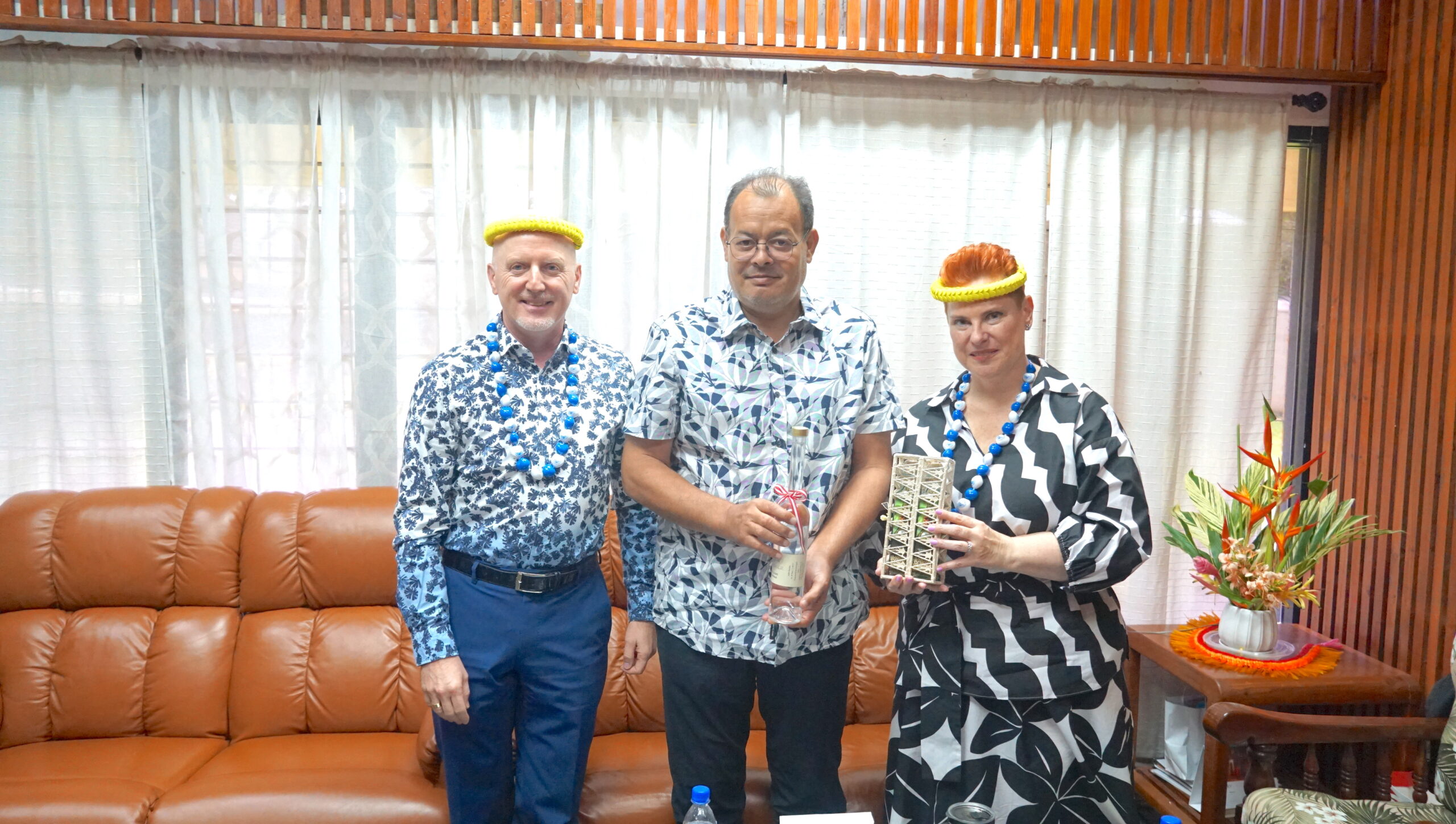 Ambassador Berka of Austria pays courtesy visit to Speaker Moses