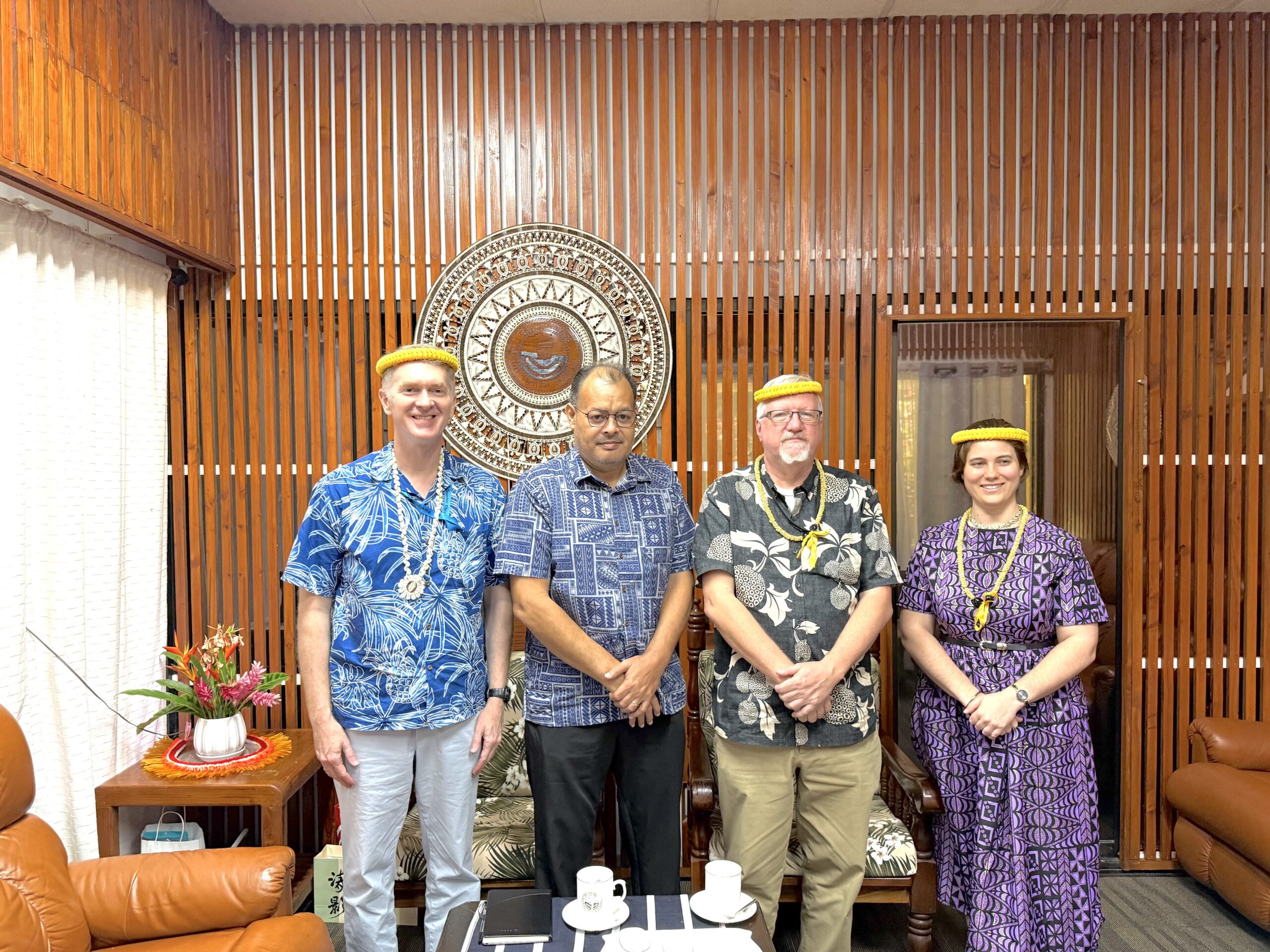 Speaker Moses Welcomes new U.S. Chargé d’Affaires